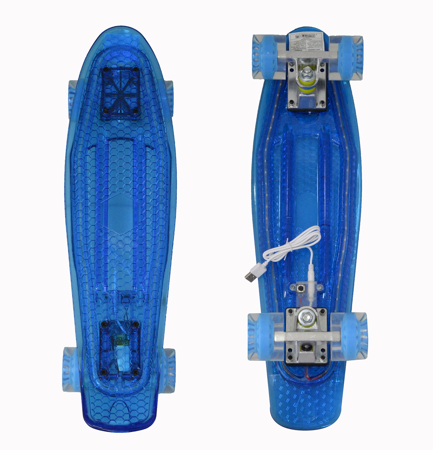 Пенниборд BlackAqua SK-2206PCD